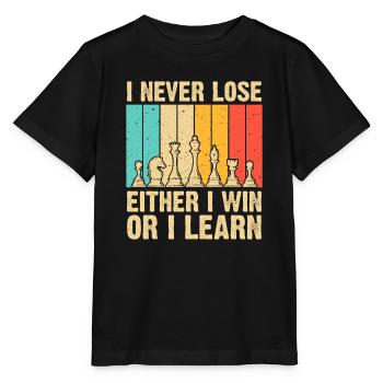 Cool Chess Lover Art Pour Hommes Femmes Kid Nouveauté Che - T-shirt bio MINI CREATOR Stanley/Stella Enfant - noir - Devant - Mikhail (115cm)