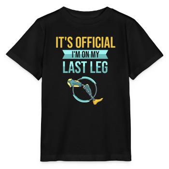 Leg Prosthetic Leg Amputation Amputeeleg amputeele - Stanley/Stella MINI CREATOR Kids’ T-Shirt - black - Front - Mikhail (115cm)