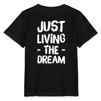 Vivre le rêve - T-shirt bio MINI CREATOR Stanley/Stella Enfant - noir - Devant - Mikhail (115cm)