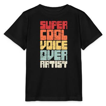 Vintage Retro Voice-Over Artist / Voice Actingvoic - Stanley/Stella MINI CREATOR Kids’ T-Shirt - black - Front - Mikhail (115cm)