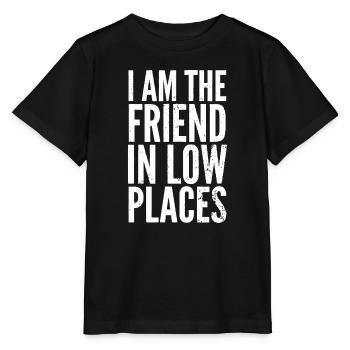 Ich Bin Der Freund In Niedrigen OrtenFamilieWelpenHundebeste f - Stanley/Stella Kinder T-Shirt MINI CREATOR  - Schwarz - Vorne - Mikhail (115cm)