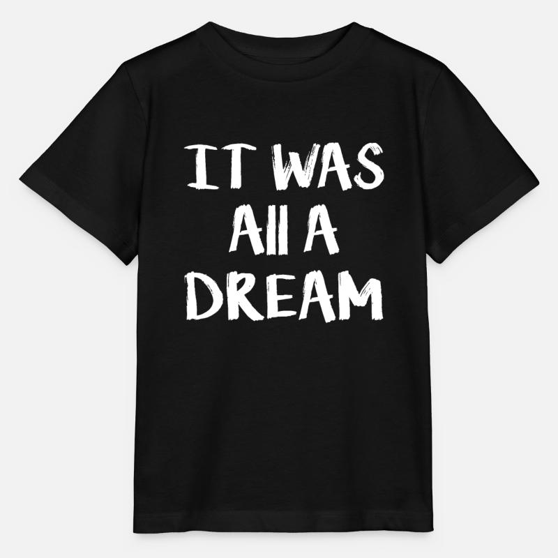 ES WAR ALLES EIN TRAUMhopleben nach dem Toddiddynyold sc - Stanley/Stella Kinder T-Shirt MINI CREATOR  - Schwarz
