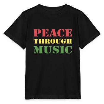 Peace Through Concert Music - Stanley/Stella MINI CREATOR Kids’ T-Shirt - black - Front - Mikhail (115cm)