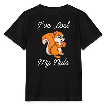 Écureuil Amants Drôle de vasectomie Opération Nouveauté - T-shirt bio MINI CREATOR Stanley/Stella Enfant - noir - Devant - Mikhail (115cm)