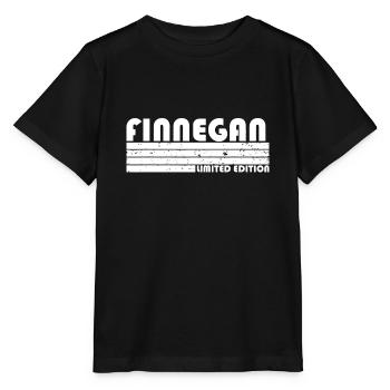 FINNEGAN cadeau nom personnalisé - T-shirt bio MINI CREATOR Stanley/Stella Enfant - noir - Devant - Mikhail (115cm)