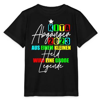 Kita Held - Stanley/Stella Kinder T-Shirt MINI CREATOR  - Schwarz - Vorne - Mikhail (115cm)