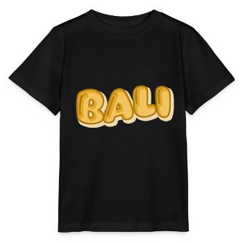 Vacances Bali - T-shirt bio MINI CREATOR Stanley/Stella Enfant - noir - Devant - Mikhail (115cm)