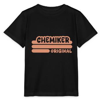 Chemiker - Stanley/Stella Kinder T-Shirt MINI CREATOR  - Schwarz - Vorne - Mikhail (115cm)