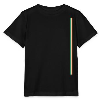 Irlandflagge Stye Streifen - Stanley/Stella Kinder T-Shirt MINI CREATOR  - Schwarz - Vorne - Mikhail (115cm)