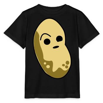 Le pommes de terre critique - T-shirt bio MINI CREATOR Stanley/Stella Enfant - noir - Devant - Mikhail (115cm)