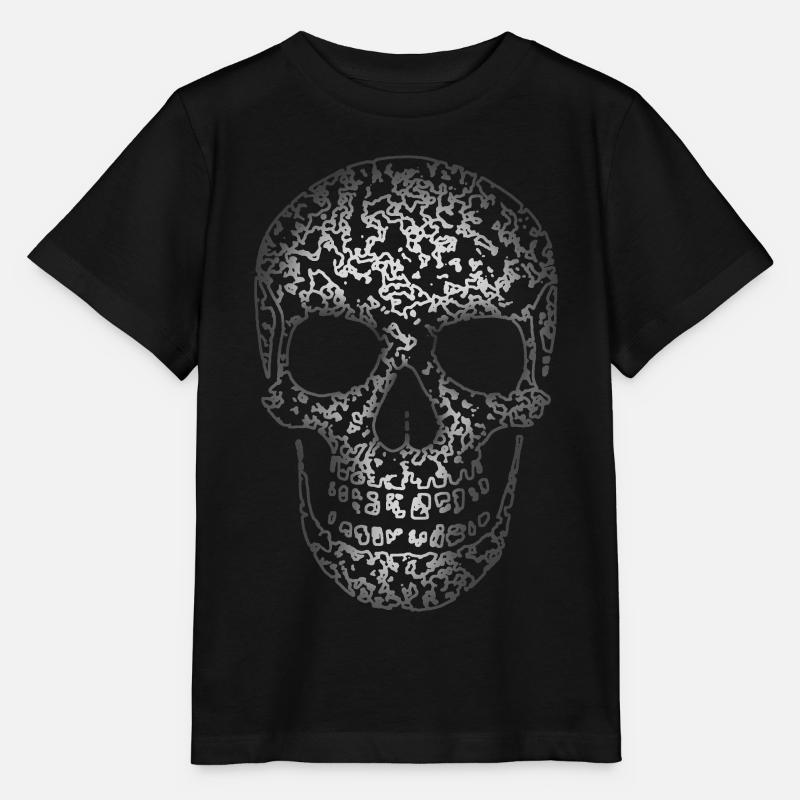 Skull Structure R6Z - Stanley/Stella MINI CREATOR Kids’ T-Shirt - black