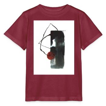 Untitled - Stanley/Stella MINI CREATOR Kids’ T-Shirt - burgundy - Front - Kain (125cm)