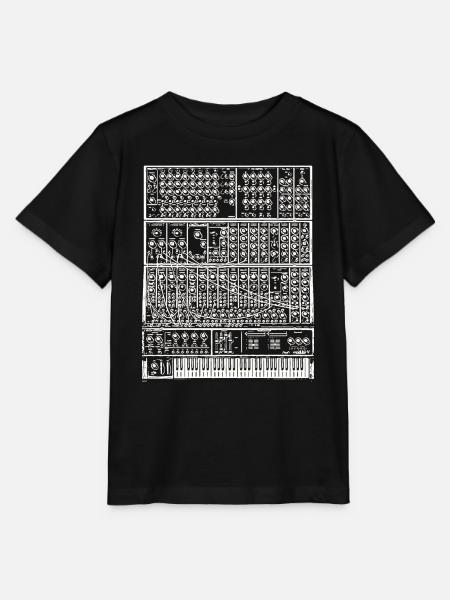 Modulares System synth - Stanley/Stella Kinder T-Shirt MINI CREATOR  - Schwarz