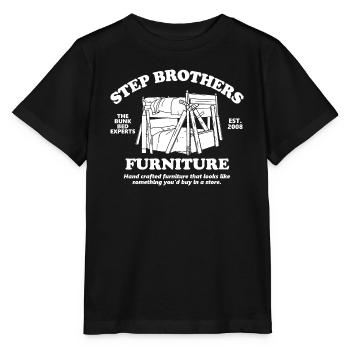 Furniture Quote - Stanley/Stella MINI CREATOR Kids’ T-Shirt - black - Front - Mikhail (115cm)