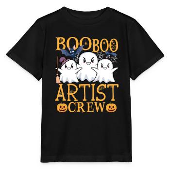 Künstler uu Lustiger Künstler - Stanley/Stella Kinder T-Shirt MINI CREATOR  - Schwarz - Vorne - Mikhail (115cm)