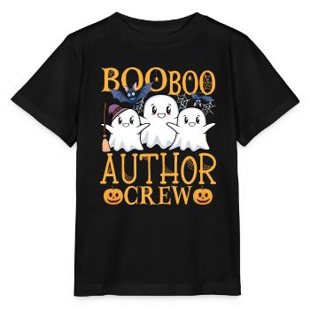 Autor uu Lustiger Autor - Stanley/Stella Kinder T-Shirt MINI CREATOR  - Schwarz - Vorne - Mikhail (115cm)