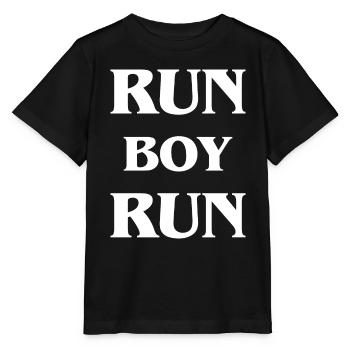 Marathon Running Jogging - Stanley/Stella MINI CREATOR Kids’ T-Shirt - black - Front - Mikhail (115cm)