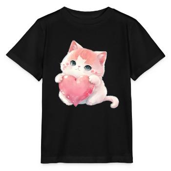 Teddy Bear Cuddly Toy Toy Sleep T-shirt - Stanley/Stella MINI CREATOR Kids’ T-Shirt - black - Front - Mikhail (115cm)
