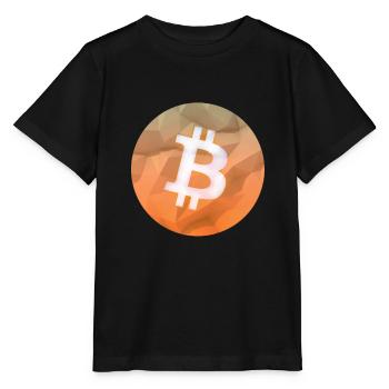 Bitcoin - T-shirt bio MINI CREATOR Stanley/Stella Enfant - noir - Devant - Mikhail (115cm)