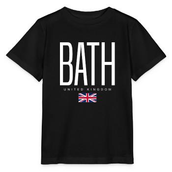 Bath, United Kingdom - Stanley/Stella MINI CREATOR Kids’ T-Shirt - black - Front - Mikhail (115cm)