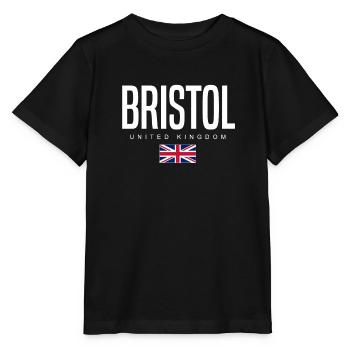 Bristol Vereinigtes Königreich - Stanley/Stella Kinder T-Shirt MINI CREATOR  - Schwarz - Vorne - Mikhail (115cm)