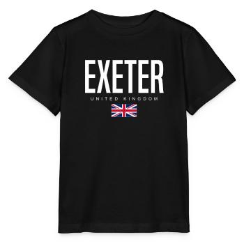 Exeter Vereinigtes Königreich - Stanley/Stella Kinder T-Shirt MINI CREATOR  - Schwarz - Vorne - Mikhail (115cm)