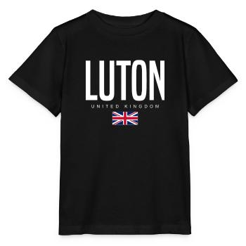 Luton Vereinigtes Königreich - Stanley/Stella Kinder T-Shirt MINI CREATOR  - Schwarz - Vorne - Mikhail (115cm)