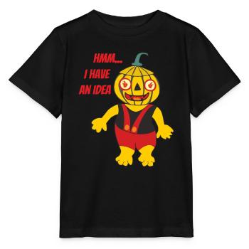 J’ai une idée - T-shirt bio MINI CREATOR Stanley/Stella Enfant - noir - Devant - Mikhail (115cm)