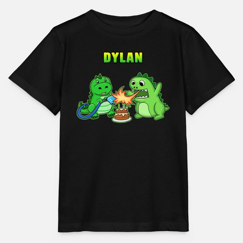Dylan cadeau d'anniversaire - T-shirt bio MINI CREATOR Stanley/Stella Enfant - noir