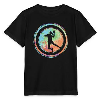 Handball Player Handball Player Handball Player - Stanley/Stella MINI CREATOR Kids’ T-Shirt - black - Front - Mikhail (115cm)