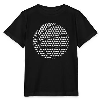 Basketballspieler Basketballer Ball Basketball - Stanley/Stella Kinder T-Shirt MINI CREATOR  - Schwarz - Vorne - Mikhail (115cm)