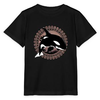 Orque orque - T-shirt bio MINI CREATOR Stanley/Stella Enfant - noir - Devant - Mikhail (115cm)