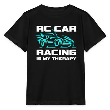 Modellauto fahren ist meine Therapie RC Buggy - Stanley/Stella Kinder T-Shirt MINI CREATOR  - Schwarz - Vorne - Mikhail (115cm)