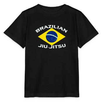 Brazilian Jiu-Jitsu - Stanley/Stella Kinder T-Shirt MINI CREATOR  - Schwarz - Vorne - Mikhail (115cm)