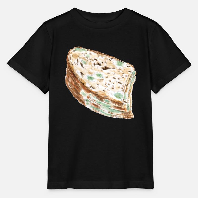 Moisis pain / champignons / champignons - T-shirt bio MINI CREATOR Stanley/Stella Enfant - noir