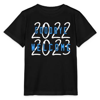 Willkommen 2023 - Stanley/Stella Kinder T-Shirt MINI CREATOR  - Schwarz - Vorne - Mikhail (115cm)