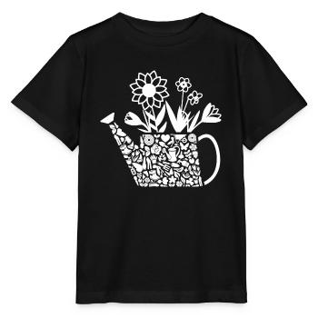 Garden Florist Gardener Ladies Gardener - Stanley/Stella MINI CREATOR Kids’ T-Shirt - black - Front - Mikhail (115cm)
