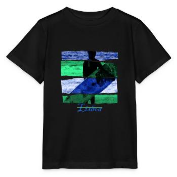 Lisbonne - Portugal - T-shirt bio MINI CREATOR Stanley/Stella Enfant - noir - Devant - Mikhail (115cm)