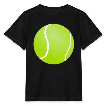 Tennis ball - Stanley/Stella MINI CREATOR Kids’ T-Shirt - black - Front - Mikhail (115cm)