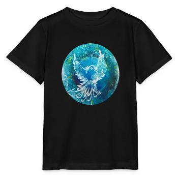Dove - Stanley/Stella Kinder T-Shirt MINI CREATOR  - Schwarz - Vorne - Mikhail (115cm)