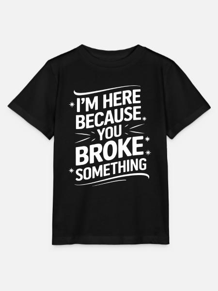 Technischer Support Computerfreak Nerd - Stanley/Stella Kinder T-Shirt MINI CREATOR - Schwarz