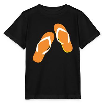 beach strand summer sommer vacation urlaub301 - Stanley/Stella Kinder T-Shirt MINI CREATOR  - Schwarz - Vorne - Mikhail (115cm)