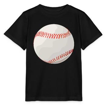 Baseball Ball Handschuh Spieler Amerika Geschenk - Stanley/Stella Kinder T-Shirt MINI CREATOR  - Schwarz - Vorne - Mikhail (115cm)