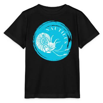 NAUTILUS - HAUTE MER - BATEAU PERLÉ - POULPE - T-shirt bio MINI CREATOR Stanley/Stella Enfant - noir - Devant - Mikhail (115cm)