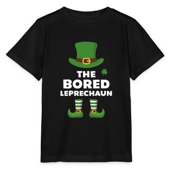 Der gelangweilte Kobold - Stanley/Stella Kinder T-Shirt MINI CREATOR  - Schwarz - Vorne - Mikhail (115cm)