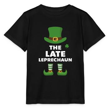 The Late Leprechaun - Stanley/Stella MINI CREATOR Kids’ T-Shirt - black - Front - Mikhail (115cm)