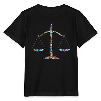 rechtsanwalt anwalt lawyer judge richter law justi - Stanley/Stella Kinder T-Shirt MINI CREATOR  - Schwarz - Vorne - Mikhail (115cm)