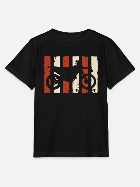 Moto Cross - Stanley/Stella Kinder T-Shirt MINI CREATOR  - Schwarz