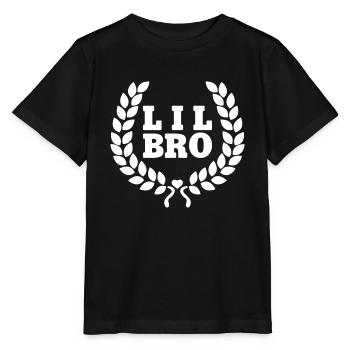 Lil BRO - little brother - little brother - Stanley/Stella MINI CREATOR Kids’ T-Shirt - black - Front - Mikhail (115cm)