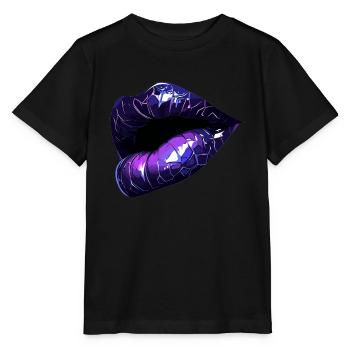 küssen - Stanley/Stella Kinder T-Shirt MINI CREATOR  - Schwarz - Vorne - Mikhail (115cm)